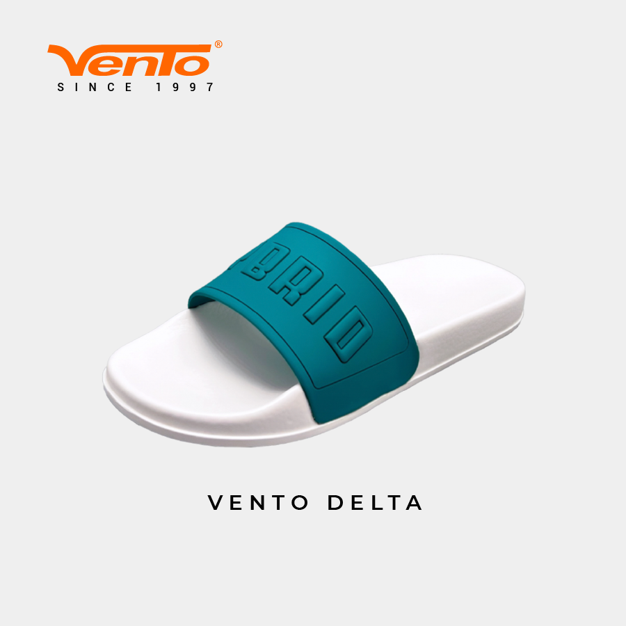 [VENTO CHÍNH HÃNG] [MẪU MỚI 2023] Dép SLIDE VENTO DELTA màu Đen cho Nam/Nữ [Full Size 36-44]