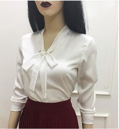 ÁO SƠ MI CÔNG SỞ CỘT DÂY NƠ