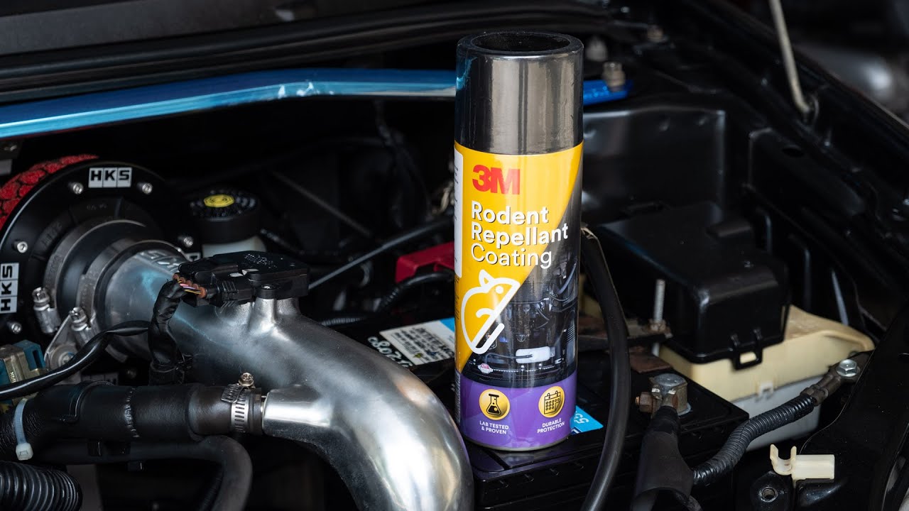 Chai xịt đuổi chuột 3M - Rodent Repellant Coating (Hàng cận date)