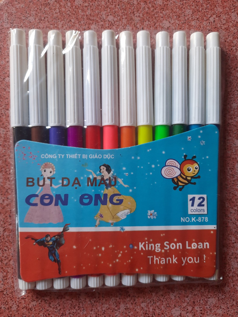 BỘ 12 BÚT DẠ TÔ MÀU RẺ