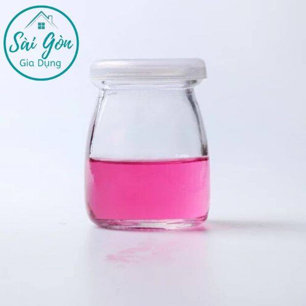 🍒 🍅 BỘ 12 HŨ THỦY TINH 100ML ĐỰNG YAOURT 🍅 🍒