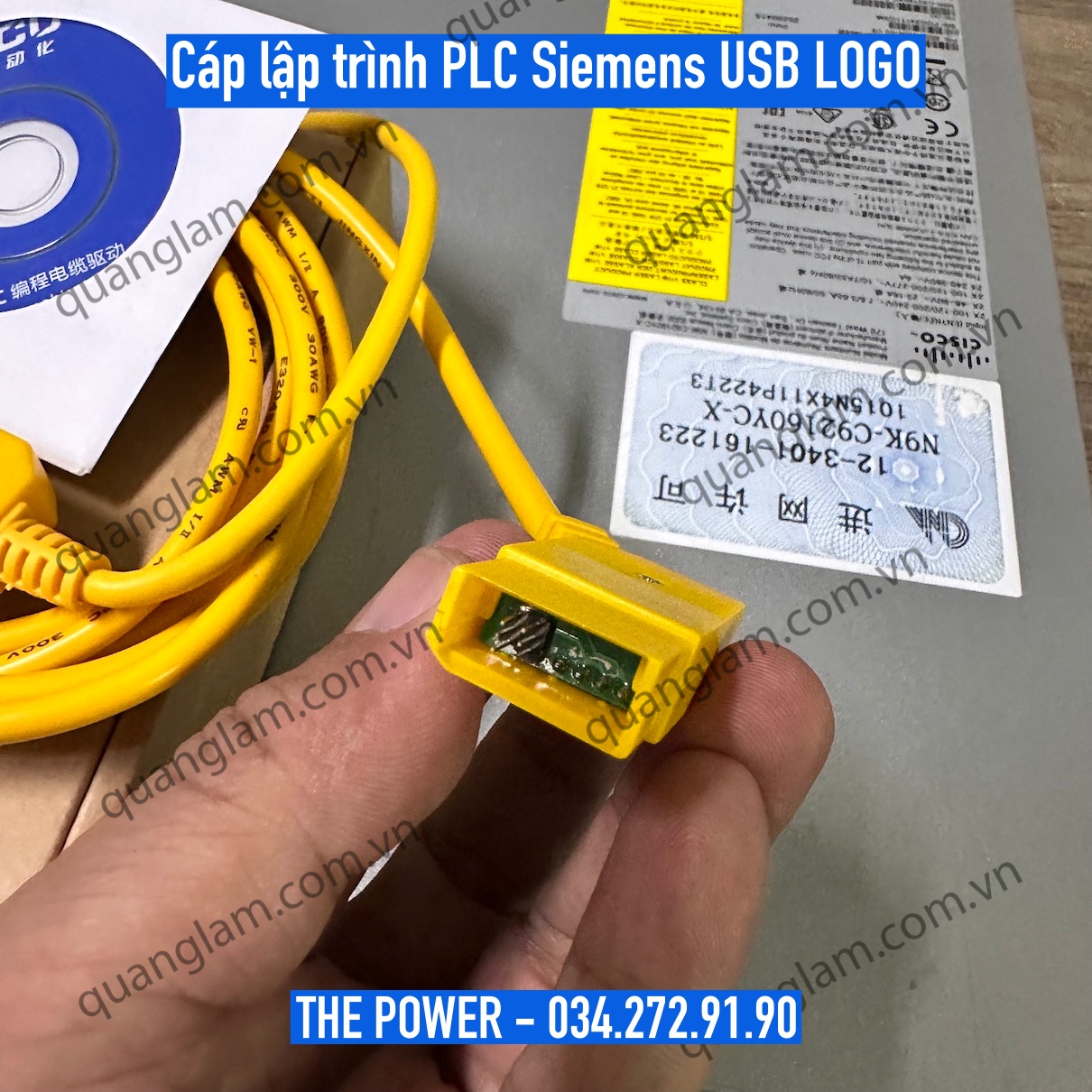 [HCM]Cáp lập trình PLC USB Siemens LOGO