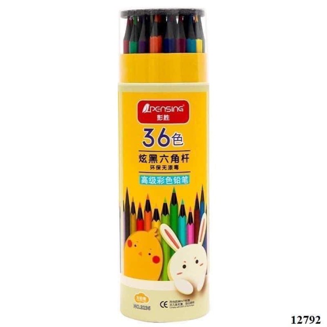 Bút chì màu 36 cây Pensing