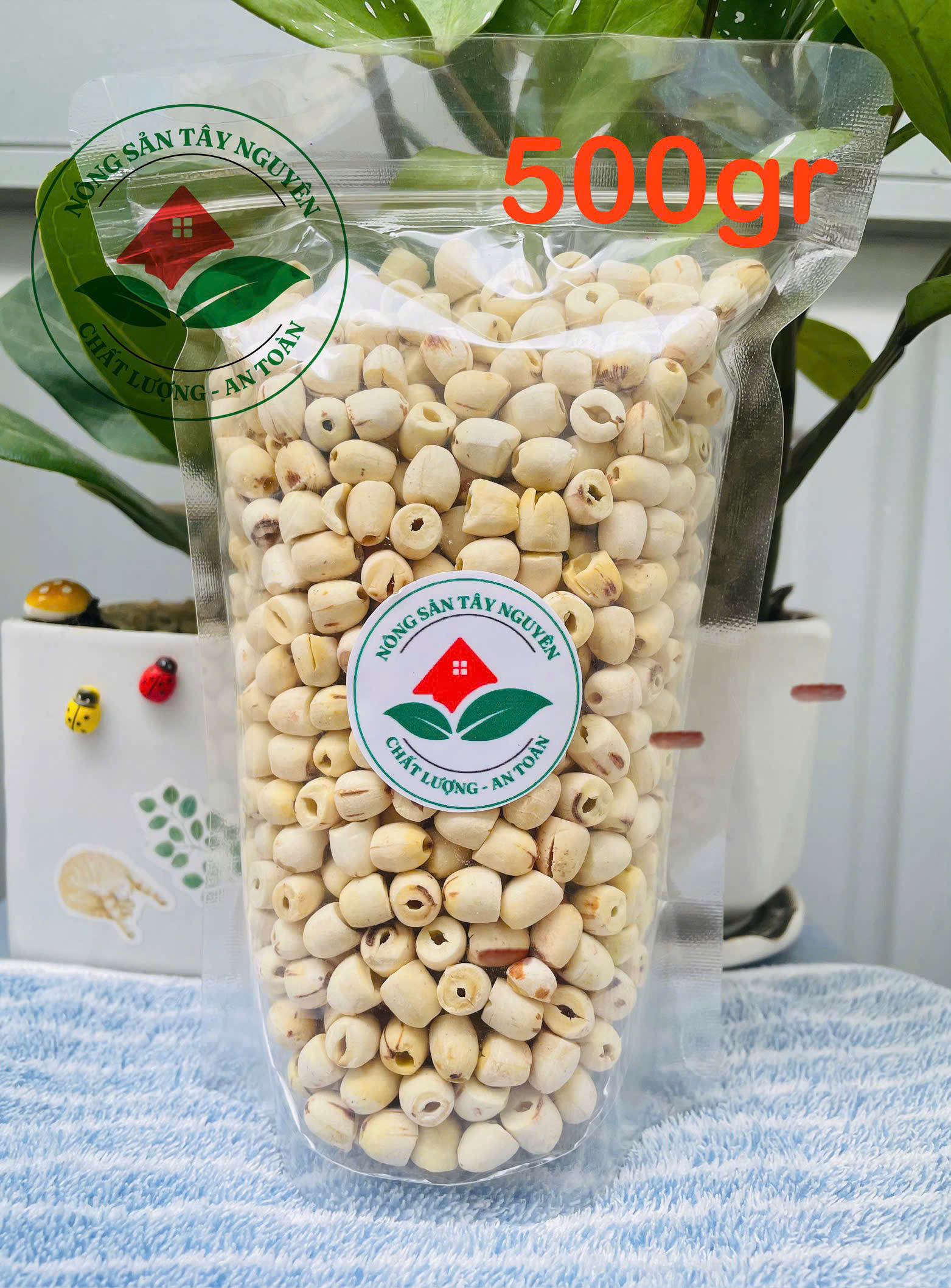 Hạt Sen Khô Đồng Tháp 500gr Sấy Khô Đặc Biệt