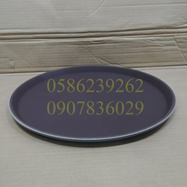 Khay tròn phục vụ chống trượt 35cm