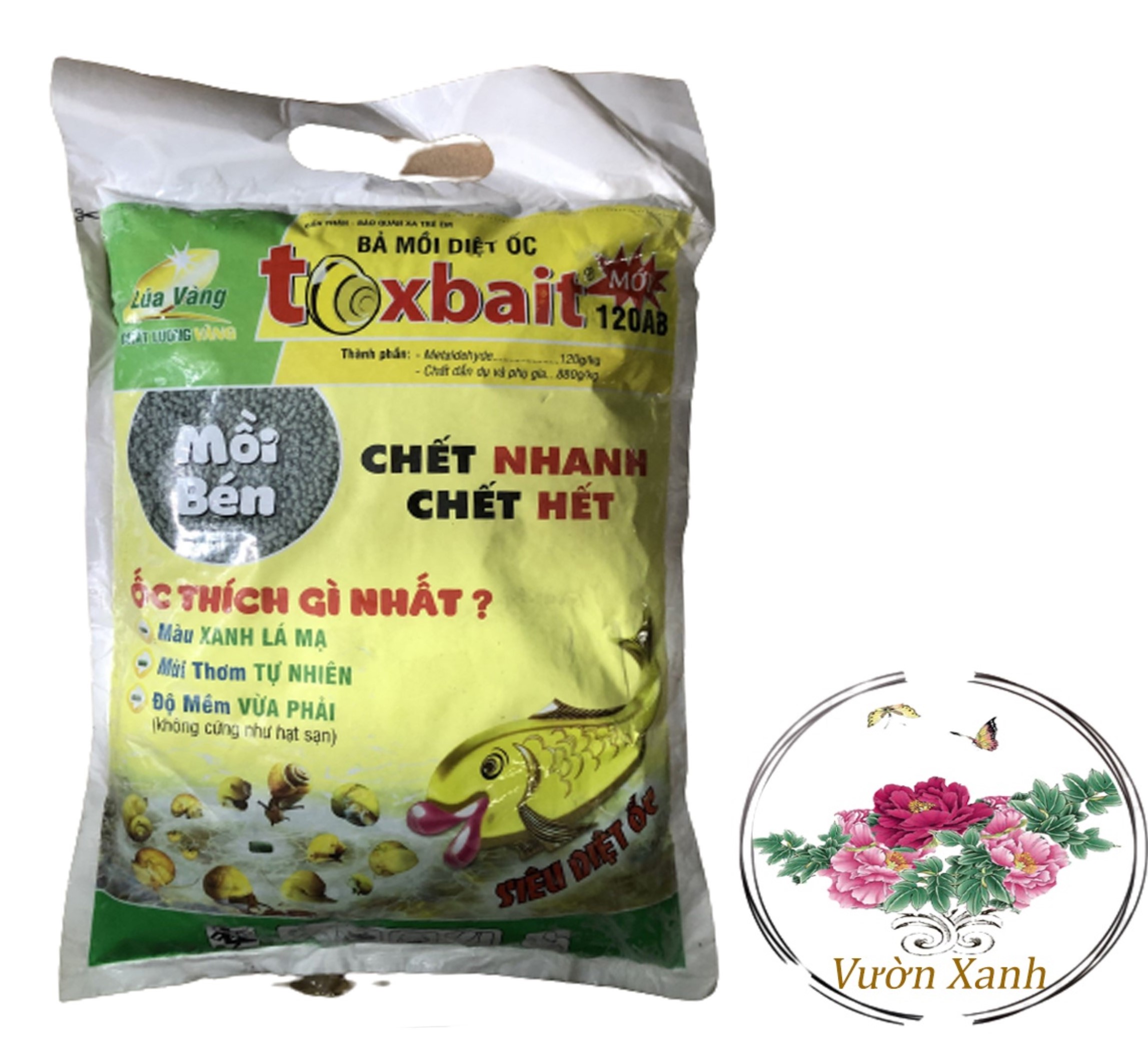 Bả Mồi Ốc Toxbait 120AB - #149B# 1kg