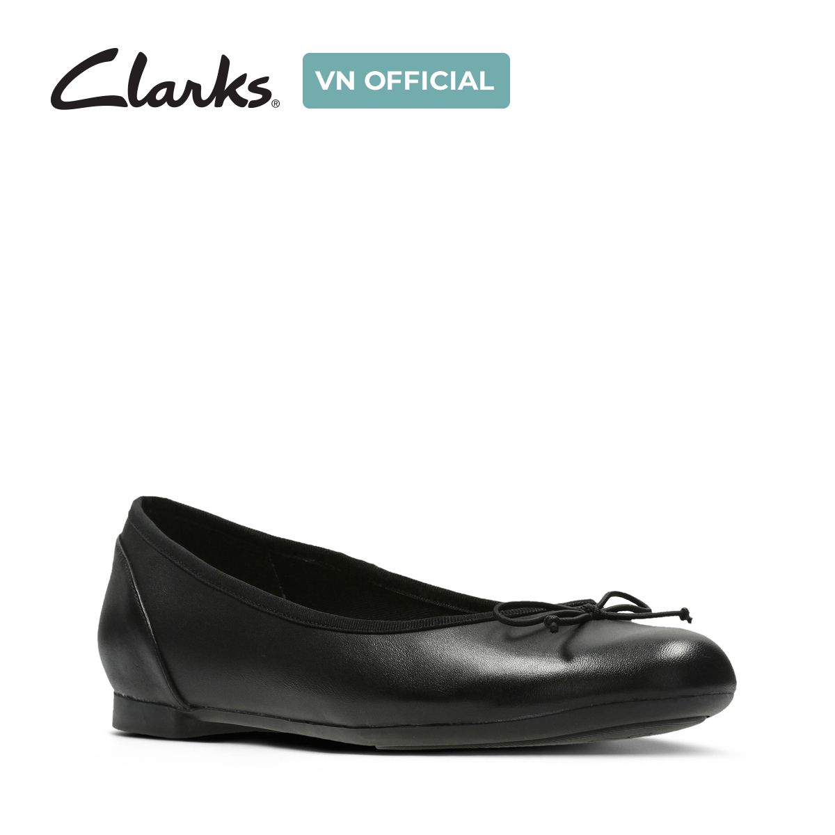 Giày Đế Bệt Da Nữ Clarks - Couture Bloom