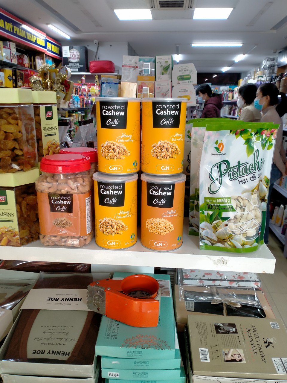 Hạt điều Mật ong Casna - 100g/lon