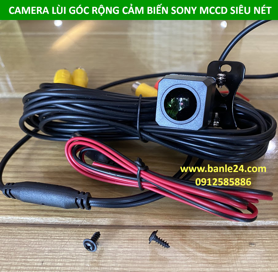 Camera lùi góc rộng, cảm biến Sony MCCD