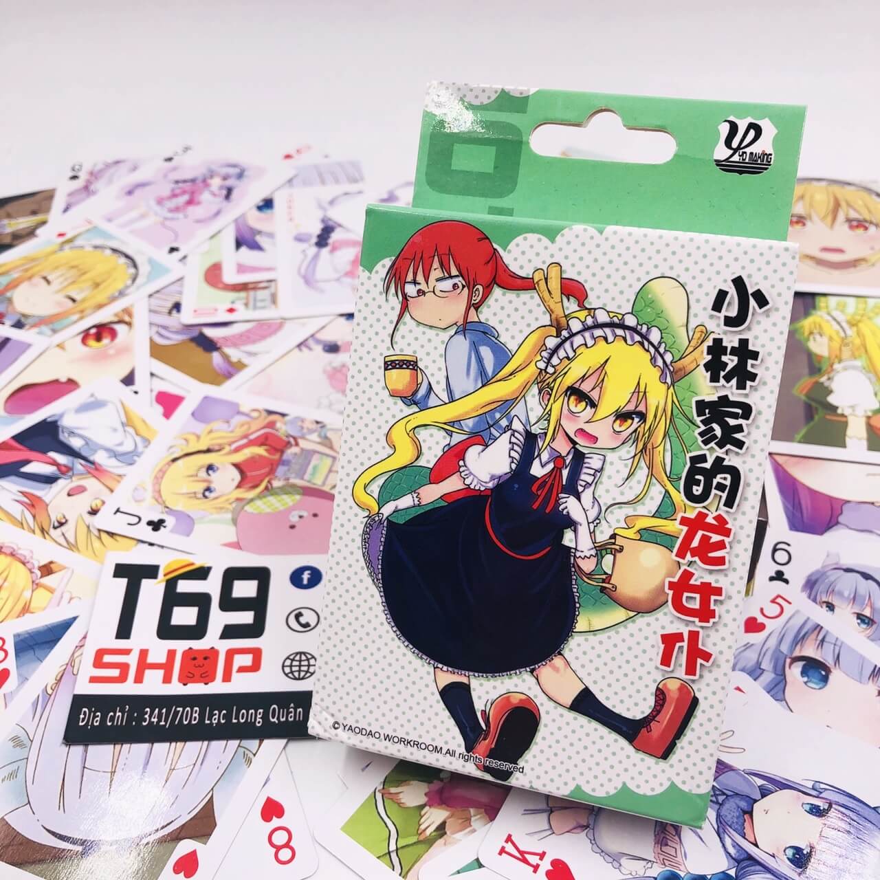 [HCM]Bài tây anime Dragon Maid [T69 Shop]