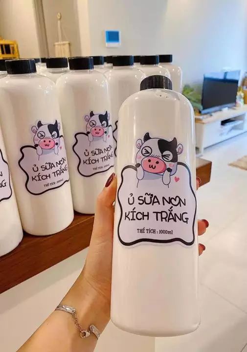 Ủ sữa non cô đặc kích trắng 1000ml