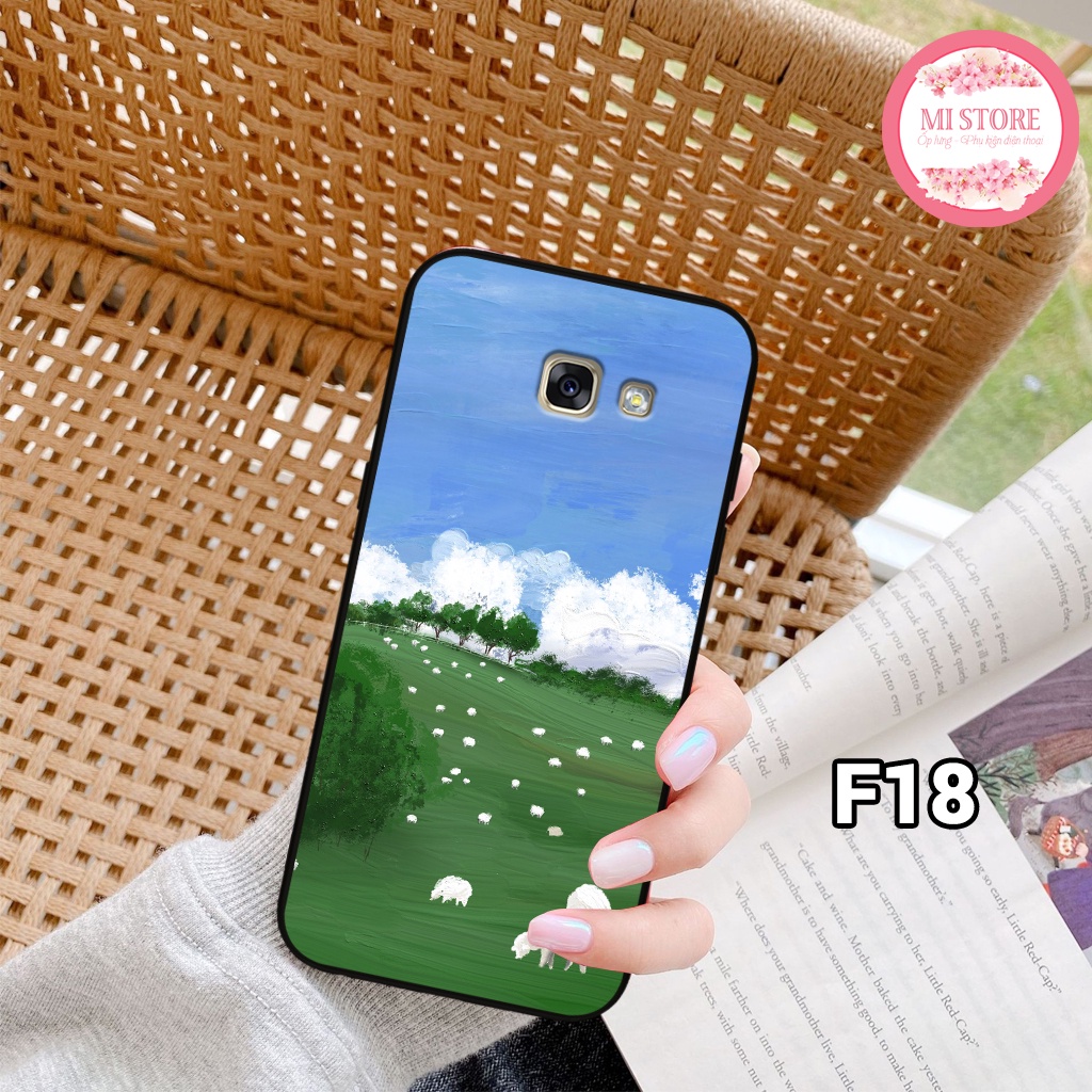 Ốp điện thoại samsung a5 2016/ a5 2017/ a7 2016/ a7 2017 - ốp lưng samsung in hình cánh đồng hoa nhẹ nhàng