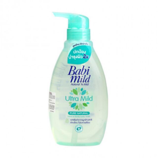 (Hàng mới) Sữa tắm cao cấp BABI MILD cho bé-380ml