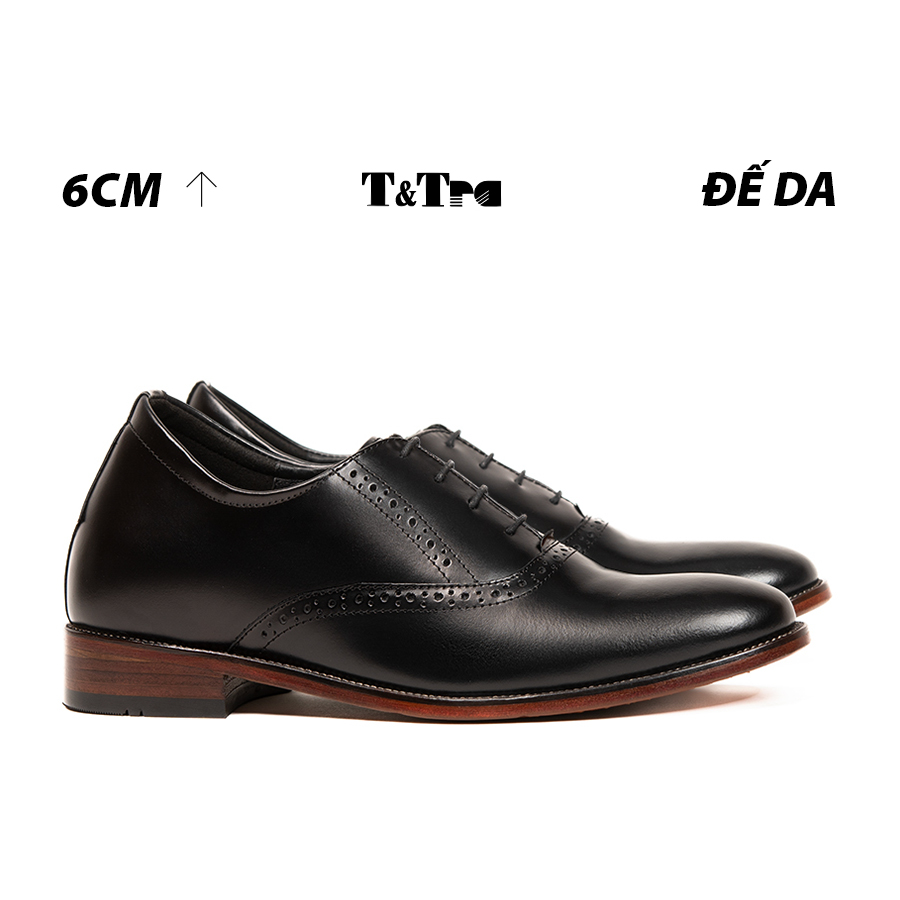 [6cm] men's T & Tra s1025 black leather sole shoes freeshippingmax