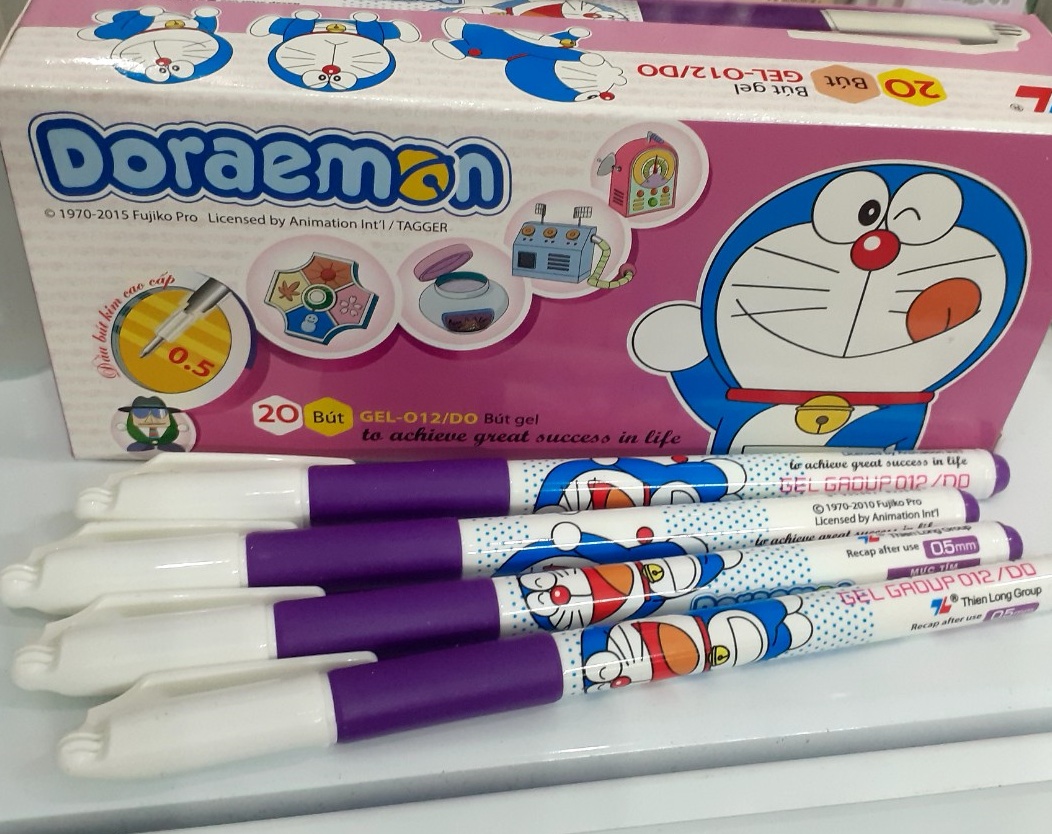 Hộp 20 chiếc Bút Gel Thiên Long Doraemon GEL-012/DO