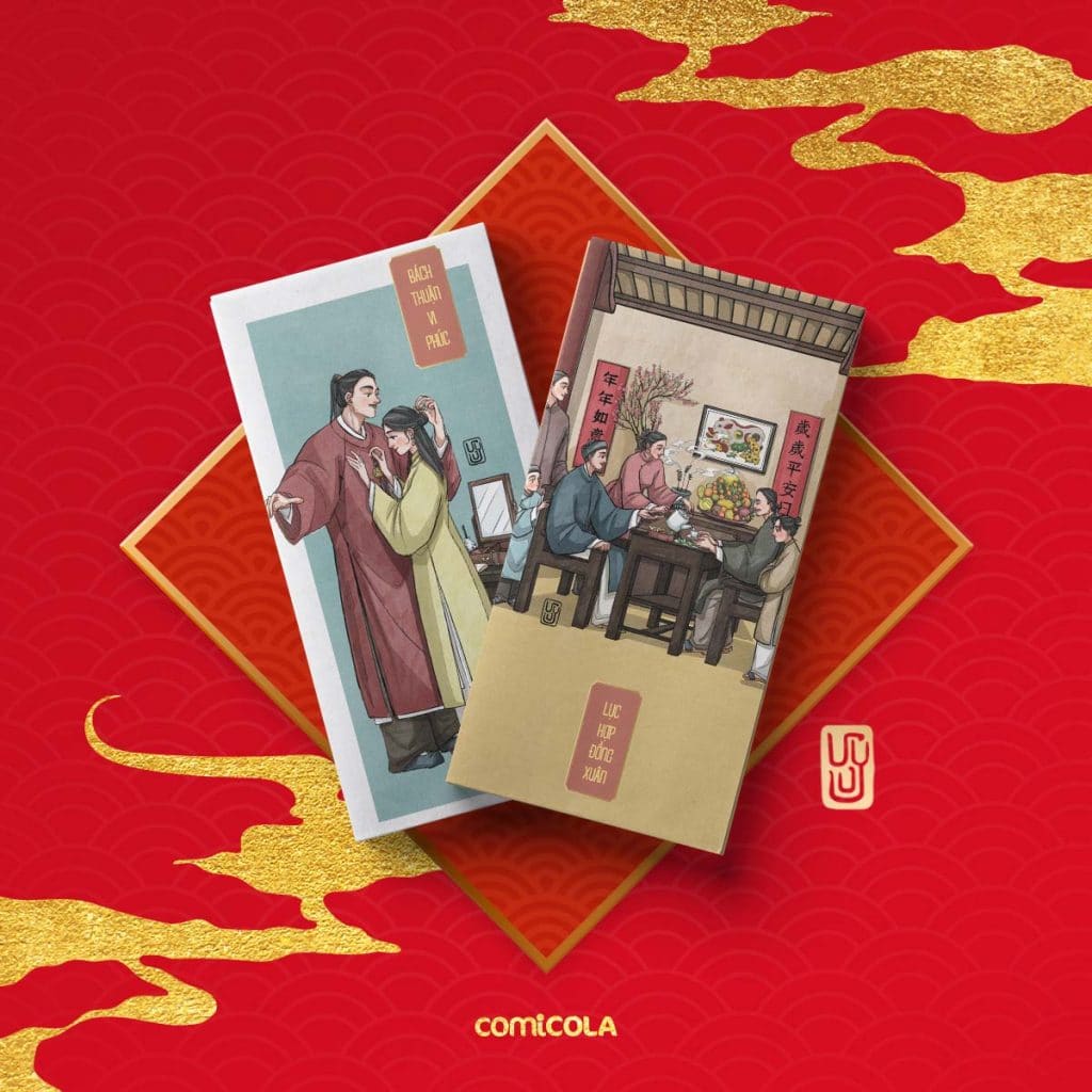 Combo lì xì năm mới 2021 Comicola