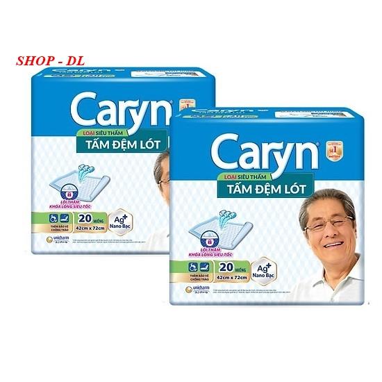 Tấm đệm lót Caryn siêu thấm 20 miếng (42x72cm)