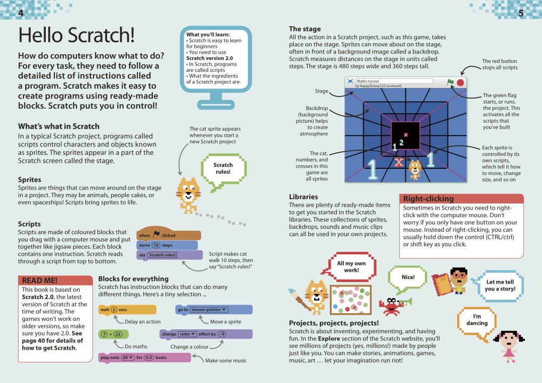 Sách Coding Projects with Scratch Made Easy Ages 8-12 Key Stage 2