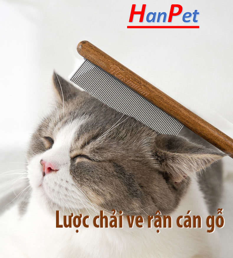Lược chải ve rận chó mèo (2 loại)