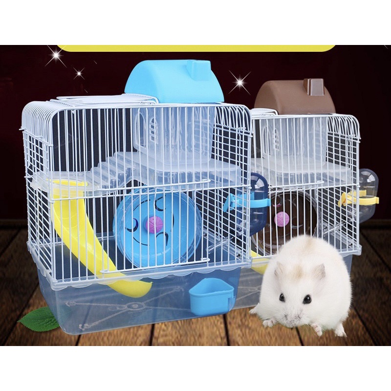 [ FREESHIP ] Lồng chuột hamster nhiều tầng mini cao cấp