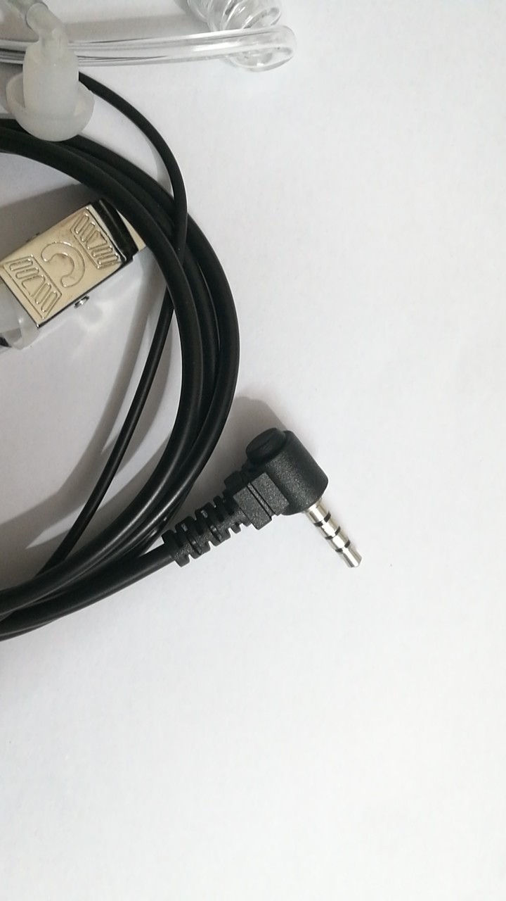 Tai nghe bộ đàm 1 chân rắc 3.5mm (Loại cao cấp) (D)
