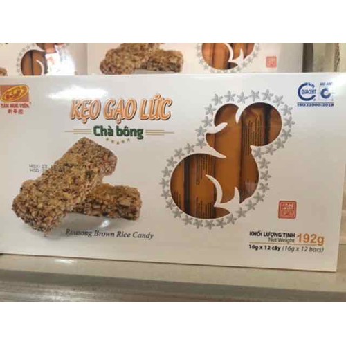KẸO GẠO LỨC CHÀ BÔNG TÂN HUÊ VIÊN (GÓI 150G)