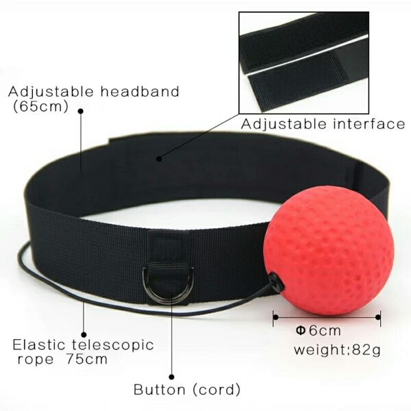Quả Bóng Phản Xạ Tập Đấm Bốc,Boxing Treo Đầu (Hàng Loại 1)