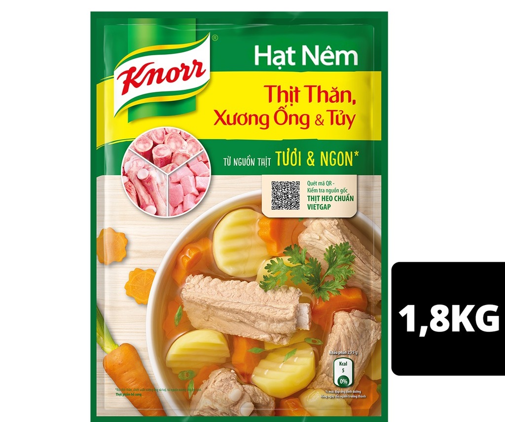 Hạt nêm Knorr 1.8Kg