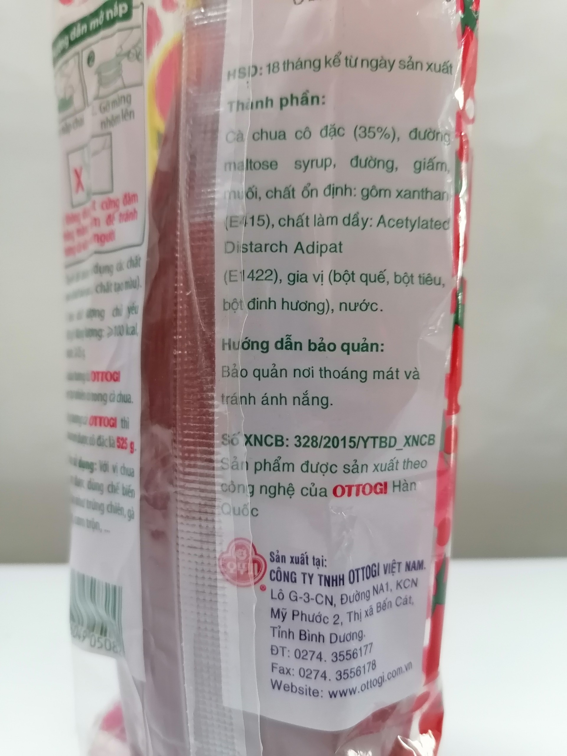[300g] Tương cà chua cô đặc [VN] OTTOGI Tomato Ketchup (bph-hk)