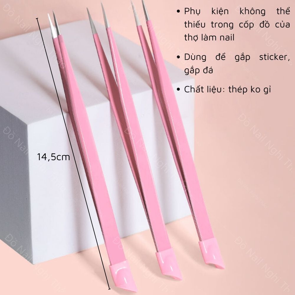 Nhíp gắp đá nail