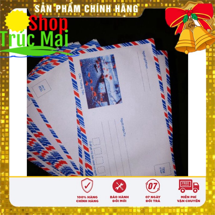 Phong bì thư 1k 5 chiếc có keo dính sẵn