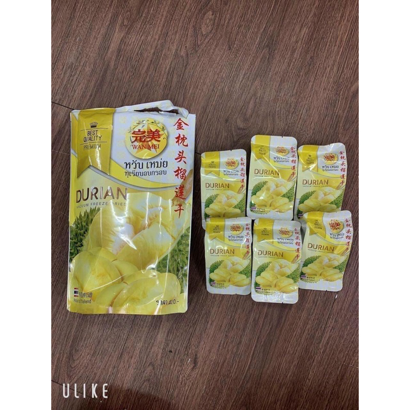 Sầu riêng sấy và trái Cây Sấy Thái Lan