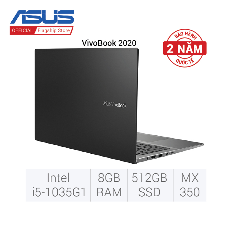 Laptop Asus Vivobook S533JQ-BQ085T i5 1035G1/8GB/512GB SSD/Nvidia MX350 2GB/WIN10