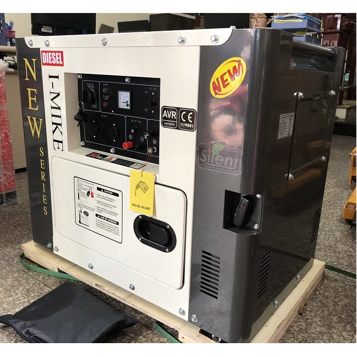 [Trả góp 0%]Máy Phát Điện Chạy Dầu 7Kw I-MIKE DG 9800SE
