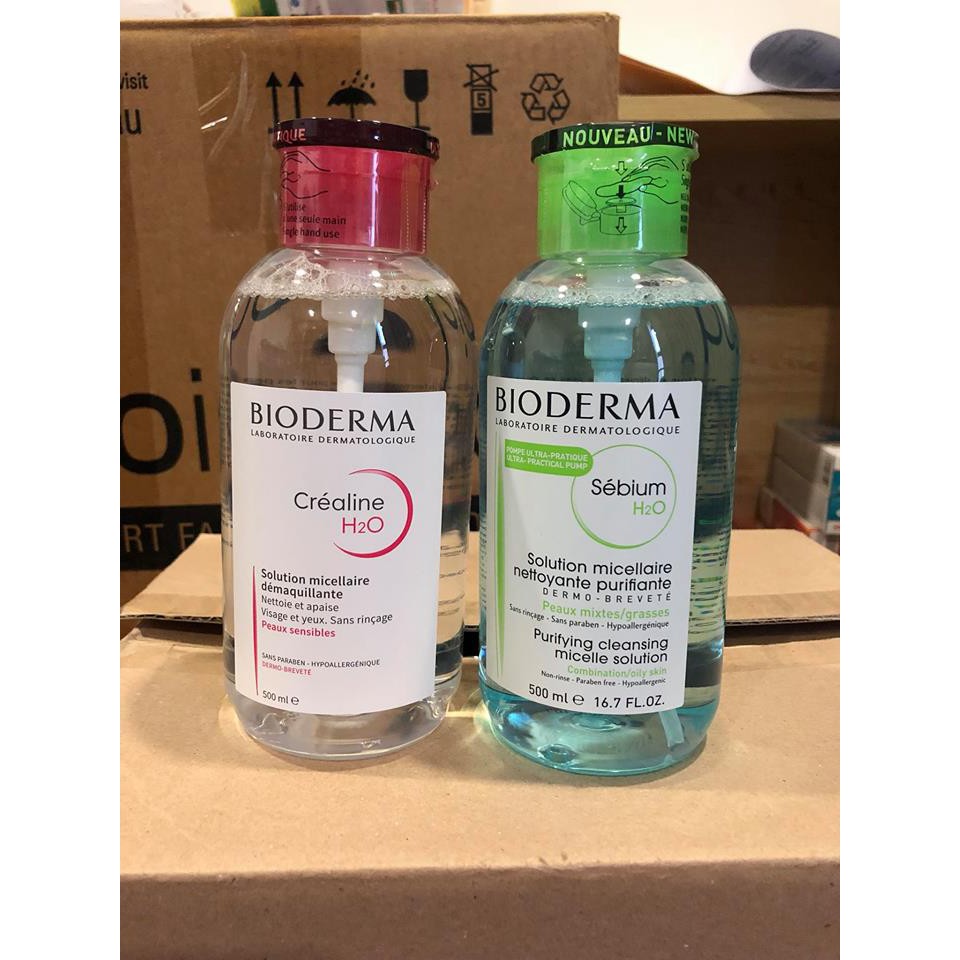Tẩy trang BIO nắp nhún 500ml