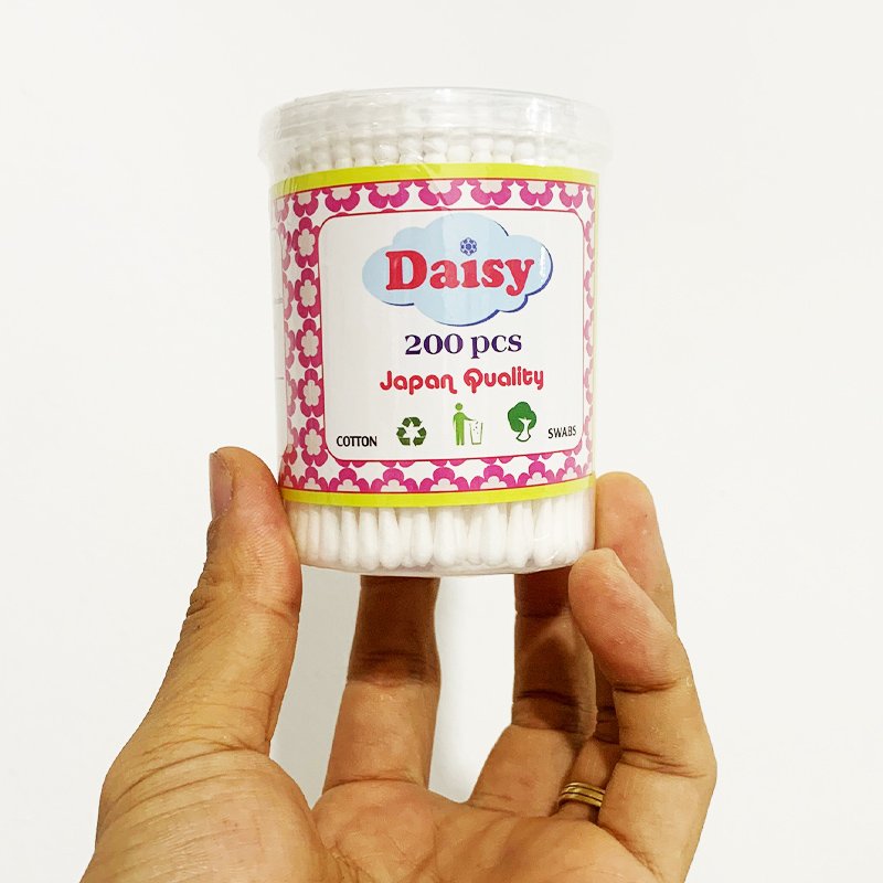 Combo 5 hộp Bông tăm trẻ em cao cấp Daisy