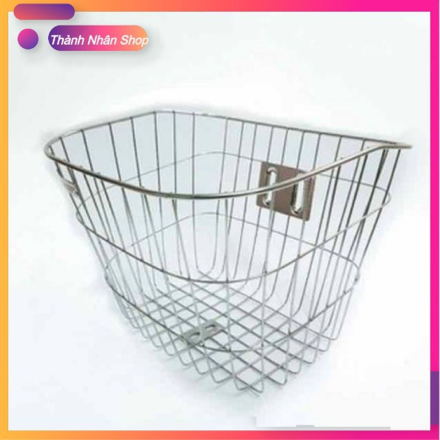 Rổ xe đạp inox