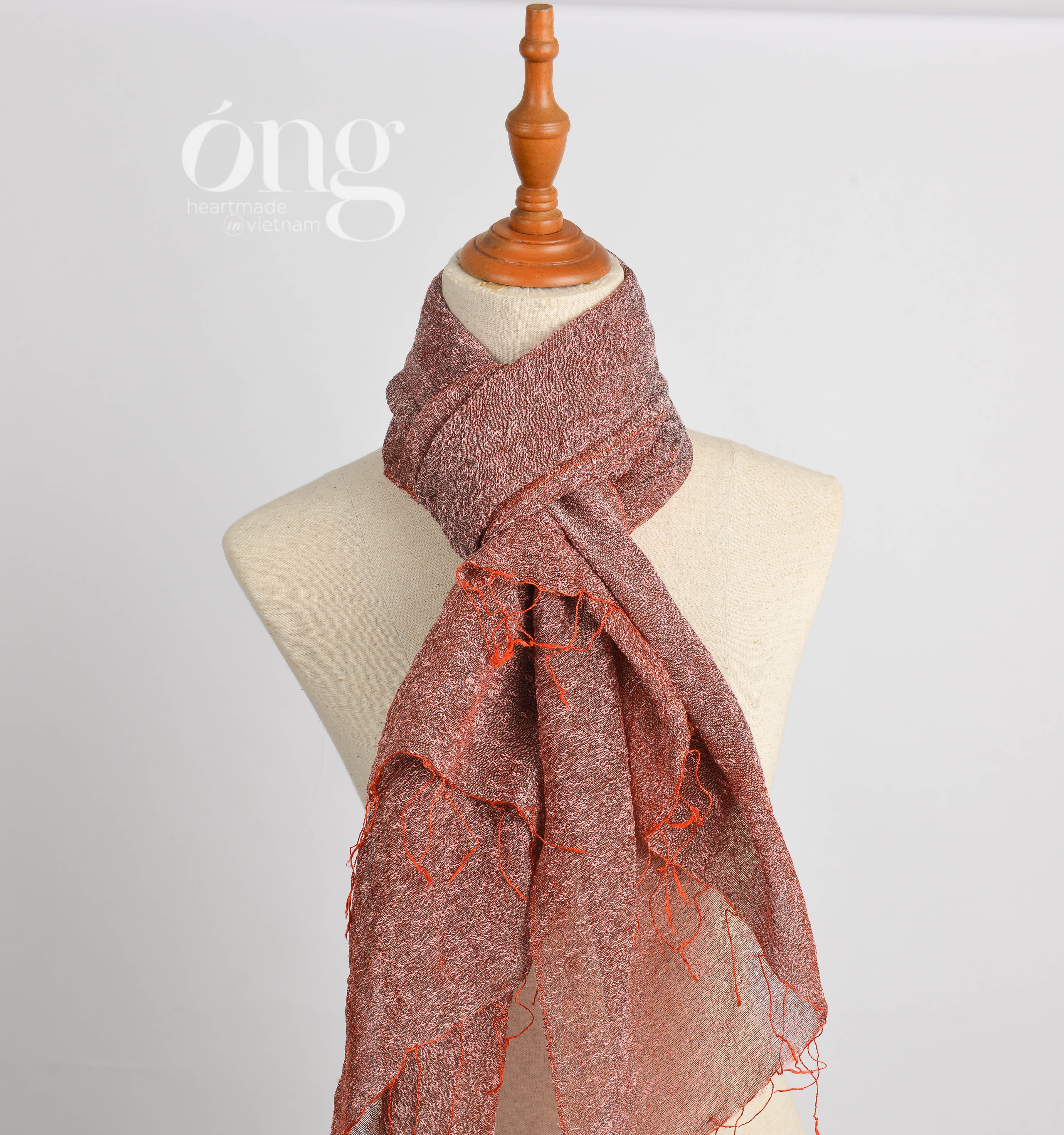 Khăn choàng cổ nữ Silk - Cotton