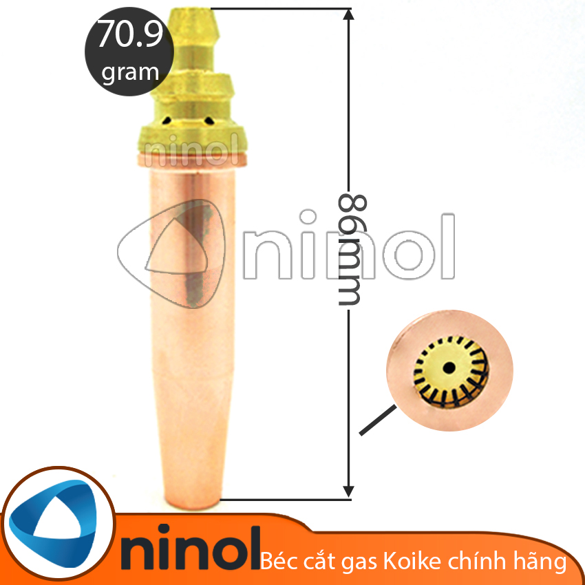 Béc cắt oxy gas Koike chính hãng