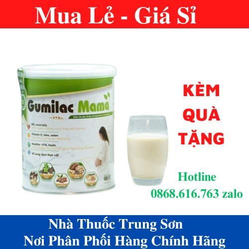 Gumilac Mama – Sữa hạt hỗ trợ kiểm soát tiểu đường thai kì