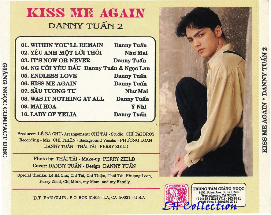 Kiss Me Again - Danny Tuấn (Giáng Ngọc CD)