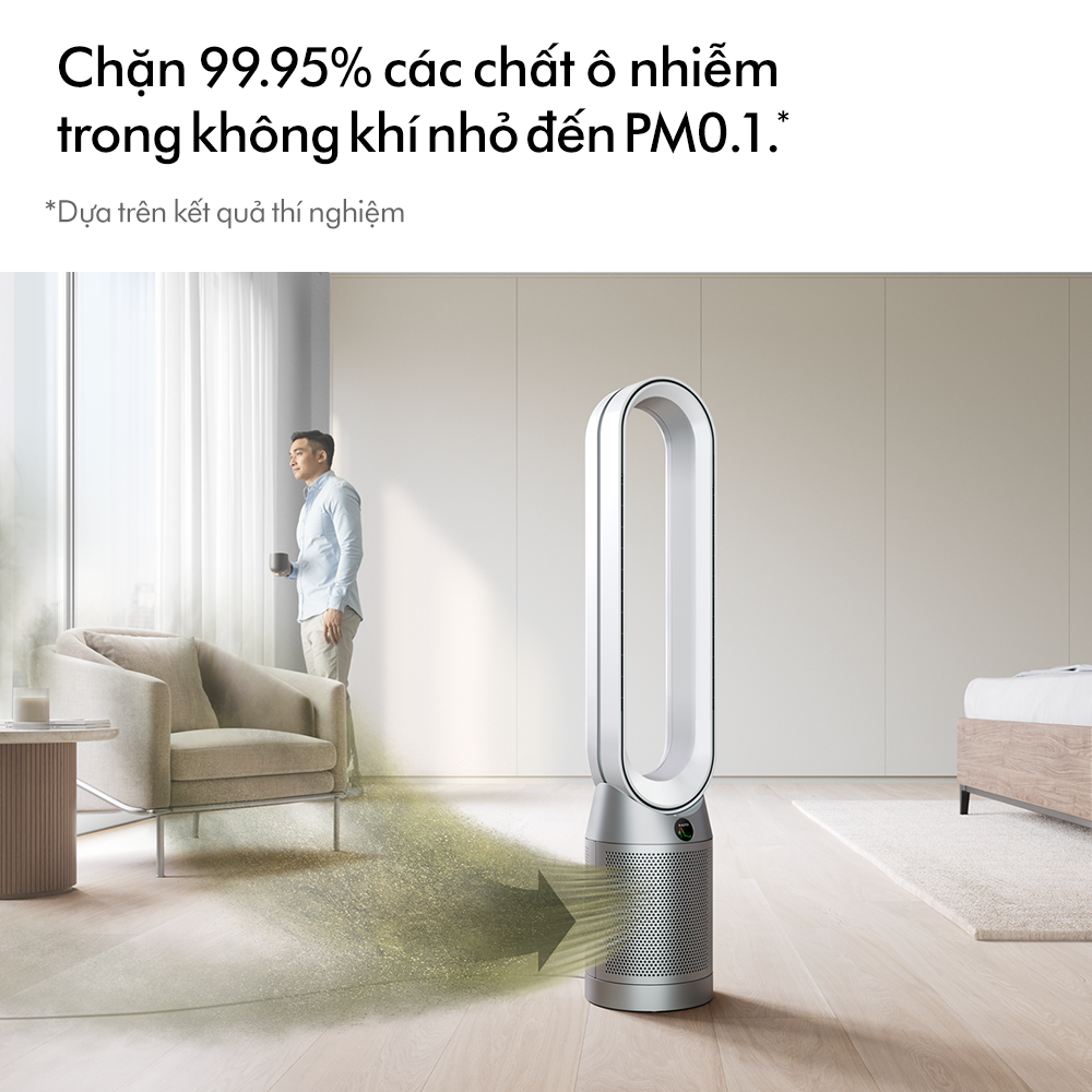 [TỪ 15-23.12: CHRISTMAS SALE] Máy lọc không khí Dyson Purifier Cool  TP07 (Trắng/Bạc)