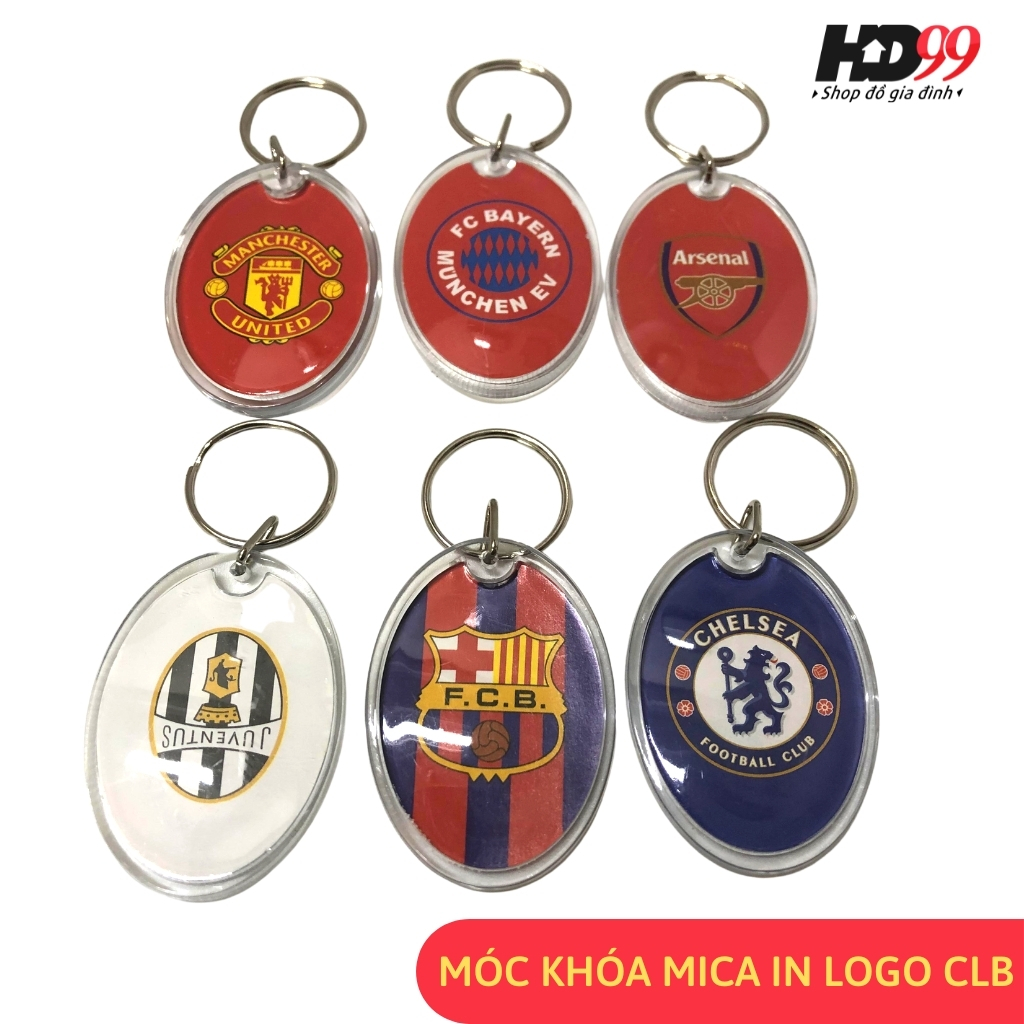 Móc Khóa Mika in Logo CLB Bóng Đá