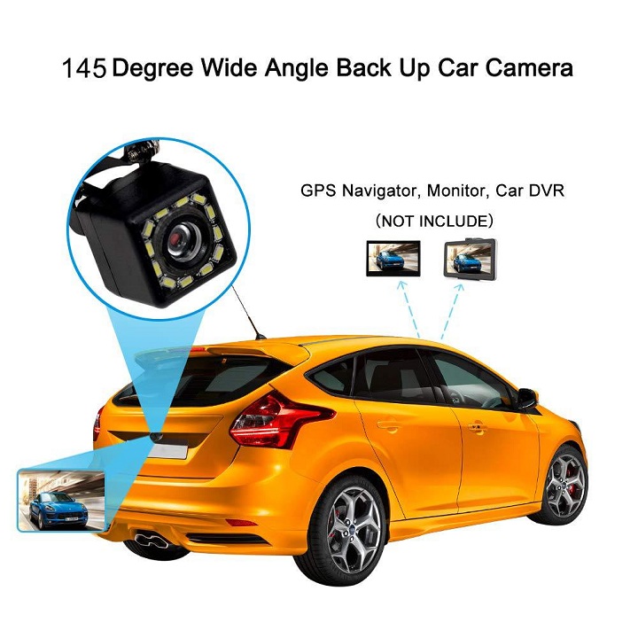 camera lùi ô tô 12 led hồng ngoại