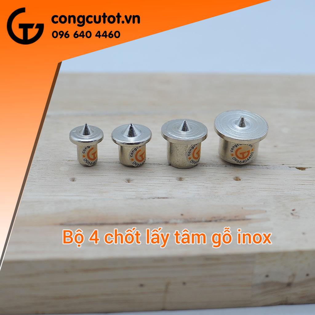Bộ chốt lấy tâm gỗ chuyên dụng