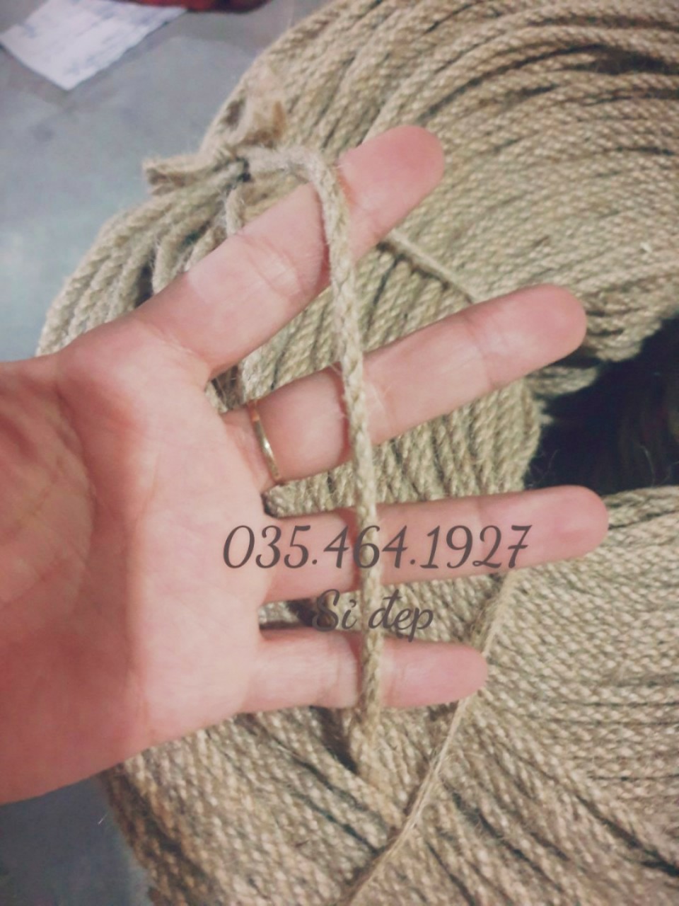 [Cuộn 50m] Dây thừng 3mm, làm trang trí, decor, đồ cào móng mèo, handmade