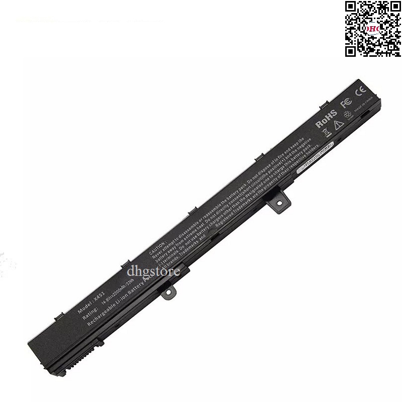 Laptop battery asus x451 x451c x451ca x551 x551c x551ca x551m f451 f551 a41n1308