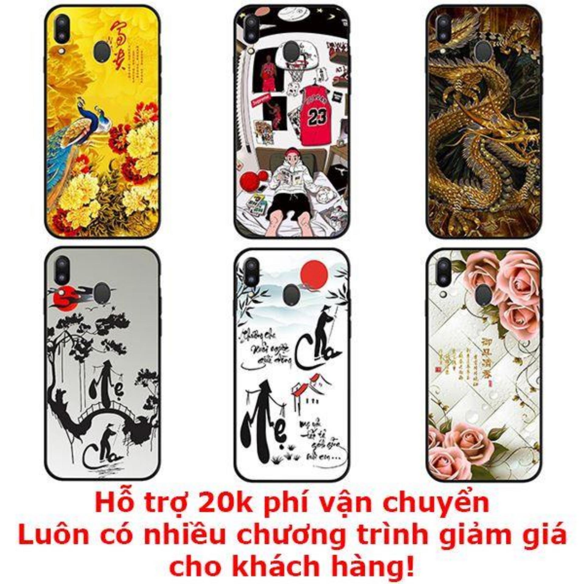 [HCM]Ốp Lưng Samsung M20 - Bướm Vàng Giả Da