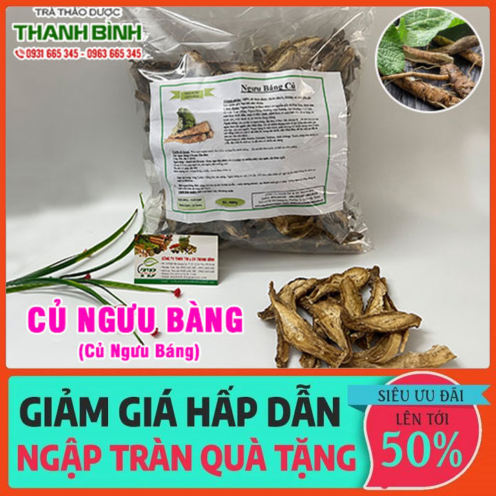 Củ ngưu bàng 1kg - hàng công ty giá tốt