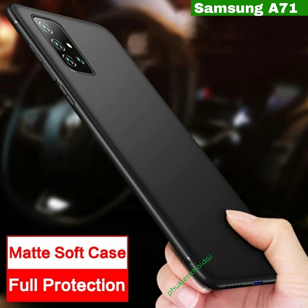 Ốp lưng dẻo TPU Samsung A71 cao cấp siêu mỏng ôm khít máy